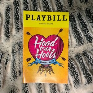 Head Over Heels Playbill